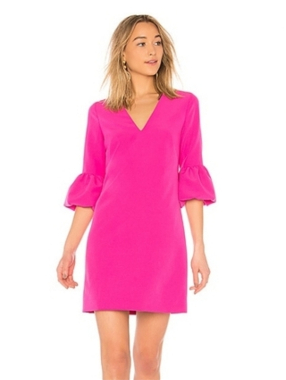Milly Mandy V-neck Shift Dress 6